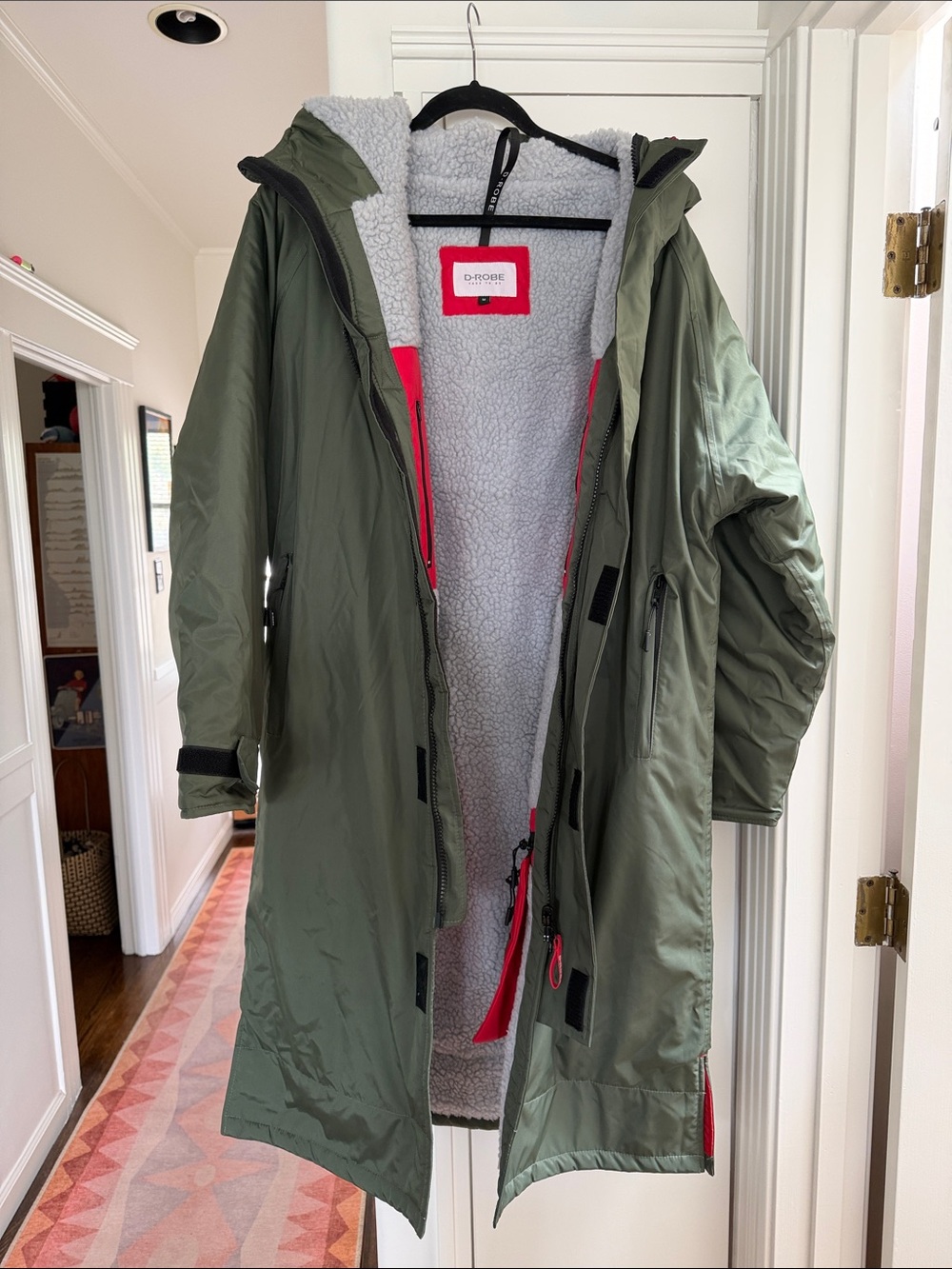 Delta Roam D Robe Beaumont dry robe M forest green